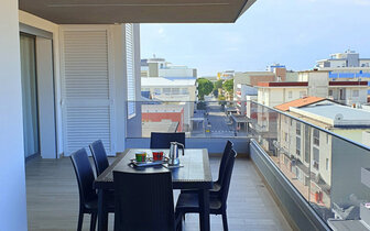 Stella del Nord apartmánový dom v Bibione, zájazdy autobusovou a individuálnou dopravou CK TURANCAR