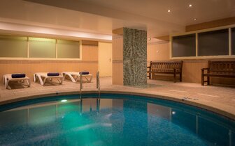 Calella Palace - vnútorný bazén - letecký zájazd CK Turancar - Španielsko, Costa Brava, Calella