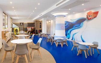 Calella Palace - detský kútik - letecký zájazd CK Turancar - Španielsko, Costa Brava, Calella