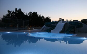 Hotel Eden Roc Resort - tobogány - letecký zájazd CK Turancar - Rodos, Kallithea