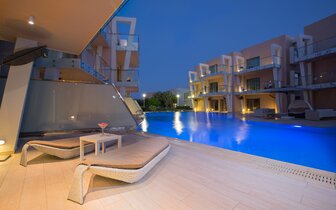 Hotel Eden Roc Resort - bungalovy a suity - letecký zájazd CK Turancar - Rodos, Kallithea