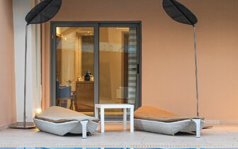 Hotel Eden Roc Resort - bungalovy a suity - letecký zájazd CK Turancar - Rodos, Kallithea