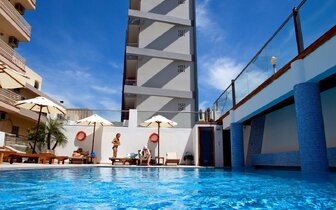 Hotel Semiramis - hotel s bazénom - letecký zájazd CK Turancar - Rodos, Rodos