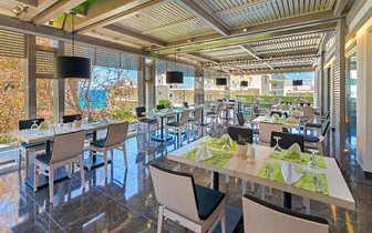 Hotel Semiramis - reštaurácia - letecký zájazd CK Turancar - Rodos, Rodos