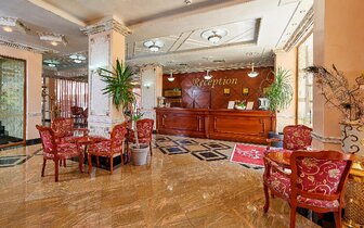 Hotel Karolina - recepcia - letecký a autobusový zájazd CK Turancar - Bulharsko, Slnečné pobrežie  Hotel Karolina - recepcia - letecký a autobusový zájazd CK Turancar - Bulharsko, Slnečné pobrežie