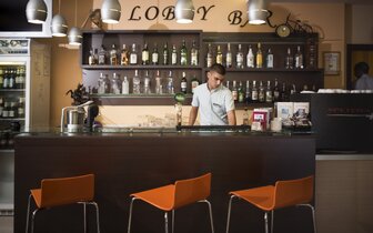 Plamena Palace - lobby bar - letecký a autobusový zájazd CK Turancar - Bulharsko, Primorsko 