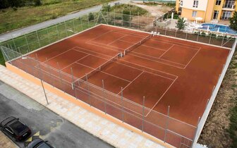 Plamena Palace - tenisové kurty - letecký a autobusový zájazd CK Turancar - Bulharsko, Primorsko 
