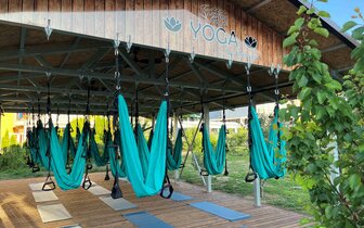 Plamena Palace - priestor na jogu - letecký a autobusový zájazd CK Turancar - Bulharsko, Primorsko