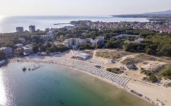 Queen Nelly Park - pláž - letecky a autokarový zájazd s CK Turancar - Kiten, Bulharsko