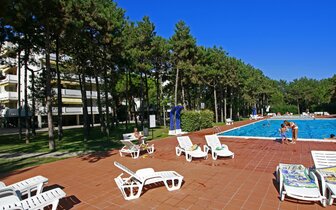 Apartmány s bazénom SPORTING, v Bibione Lido del Sole, dovolenka v Taliansku s CK TURANCAR
