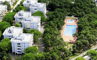 Apartmány s bazénom SPORTING, v Bibione Lido del Sole, dovolenka v Taliansku s CK TURANCAR