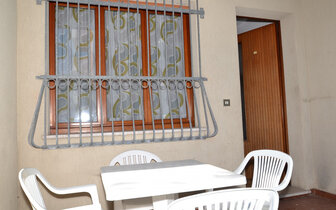 apartmánový dom ORIALFI v Bibione prízemie s terasou typ D a D1, dovolenka s CK TURANCAR