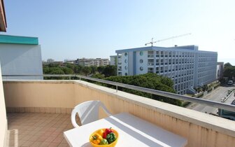 apartmány HORIZON v Bibione Spiaggia, dovolenka autobusom  v Taliansku s CK TURANCAR typ B2