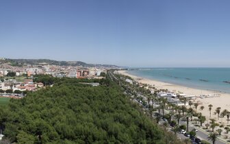 Rezidencia Seaside - pláž - zájazd vlastnou dopravou CK Turancar - Taliansko, Palmová riviéra, San Benedetto del Tronto