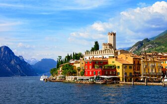 CK Turancar, autobusový poznávací zájazd, Talianske alpské jazerá, Malcesine