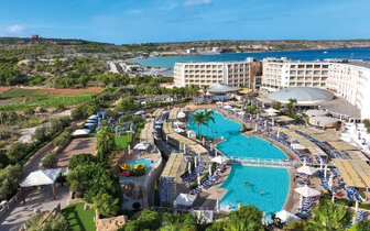 Seabank Resort&Spa – hotel – letecký zájazd CK Turancar – Malta - Mellieha