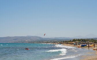 Hotel Mare Boutique - pláž - letecký zájazd CK Turancar - Kréta, Georgioupolis Kournas