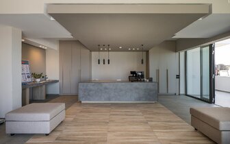 Hotel Mare Blue and suites - recepcia - letecký zájazd CK Turancar - Kréta, Georgioupolis Kournas