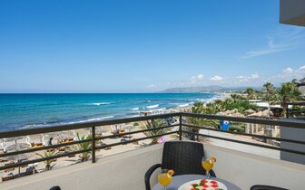 Hotel Mare Blue and suites - pláž - letecký zájazd CK Turancar - Kréta, Georgioupolis Kournas