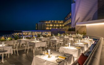 Hotel I resort - reštaurácia - letecký zájazd CK Turancar - Kréta, Stalida