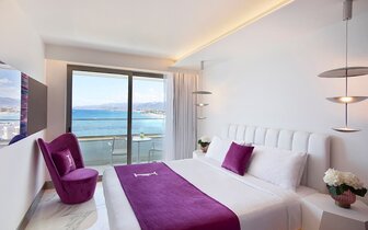 Hotel I resort - dvojlôžková izba s výhľadom na more - letecký zájazd CK Turancar - Kréta, Stalida