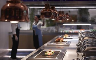 Hotel I resort - bufetové stoly - letecký zájazd CK Turancar - Kréta, Stalida