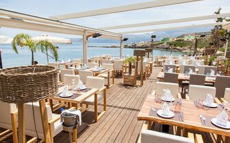 Hotel Porto Greco - reštaurácia - letecký zájazd CK Turancar - Kréta, Hersonissos