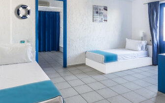 Hotel Porto Greco - rodinná izba - letecký zájazd CK Turancar - Kréta, Hersonissos