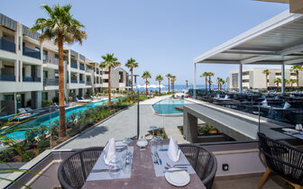 Hotel Amira Luxory Resort - reštaurácia - letecký zájazd CK Turancar - Kréta, Adelianos Kampos