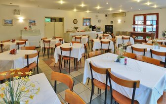 Hotel Paloma Garden - reštaurácia - letecký zájazd CK Turancar - Kréta, Stalis