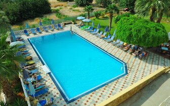 Hotel Paloma Garden - bazén - letecký zájazd CK Turancar - Kréta, Stalis