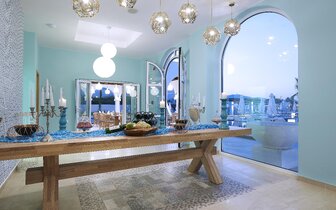 Hotel Anemos - reštaurácia - letecký zájazd CK Turancar - Kréta, Kavros