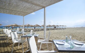 Hotel Anemos - pláž - letecký zájazd CK Turancar - Kréta, Kavros