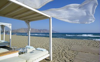 Hotel Anemos - pláž - letecký zájazd CK Turancar - Kréta, Kavros