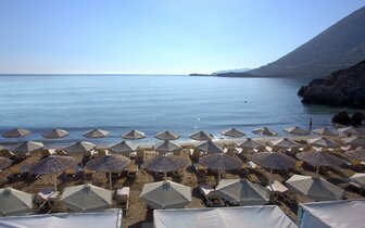 Hotel Bali Star - pláž - letecký zájazd CK Turancar - Kréta, Bali