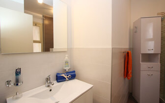 dom EDEN v BIBIONE, kúpeľňa v bilocale typ B, dovolenka s CK TURANCAR