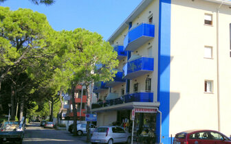 apartmány AL SOLE v Bibione, dovolenka autom alebo autobusom CK TURANCAR