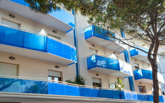 apartmány AL SOLE v Bibione, dovolenka autom alebo autobusom CK TURANCAR