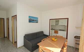 apartmánový dom Graziano, dovolenka v Bibione autom a autobusom CK TURANCAR