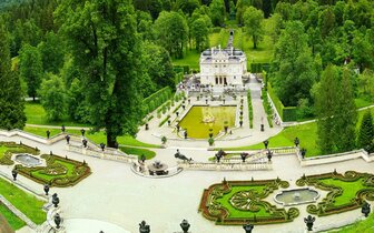 CK Turancar, autobusový poznávací zájazd, Bavorsko - zámky a hory, Linderhof CK Turancar, autobusový poznávací zájazd, Bavorsko - zámky a hory, Linderhof