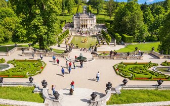CK Turancar, autobusový poznávací zájazd, Bavorsko - rozprávkové zámky a Zugspitze, Linderhof