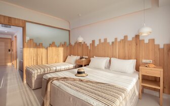 Hotel Arina Beach - rodinná izba - letecký zájazd CK Turancar - Kréta, Agia Marina