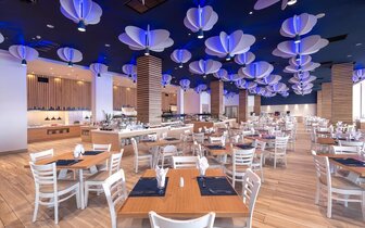 Hotel Arina Beach - reštaurácia - letecký zájazd CK Turancar - Kréta, Agia Marina