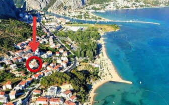 Magdalena - apartmány - autobusový zájazd CK Turancar - Chorvátsko - Omiš (Duće)
