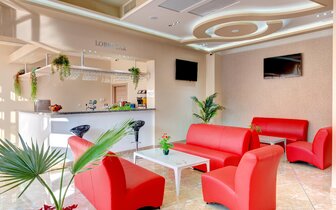 Maria Palace - lobby bar -  letecký a autobusový zájazd CK Turancar - Bulharsko, Slnečné pobrežie Maria Palace - lobby bar -  letecký a autobusový zájazd CK Turancar - Bulharsko, Slnečné pobrežie