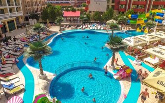 Hotel Planeta - bazén - letecký a autobusová zájazd CK Turancar - Bulharsko, Slnečné pobrežie