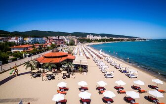 Royal Palace Helena Park - pláž - letecký a autobusový zájazd CK Turancar - Bulharsko, Slnečné pobrežie Royal Palace Helena Park - pláž - letecký a autobusový zájazd CK Turancar - Bulharsko, Slnečné pobrežie