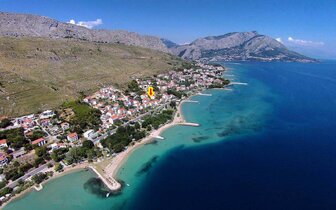 Mihaljevič - pláž - autobusový zájazd CK Turancar - Chorvátsko - Omiš (Duće)