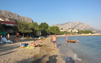 Mihaljevič - pláž - autobusový zájazd CK Turancar - Chorvátsko - Omiš (Duće)