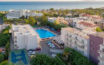 Hotel Marilena - letecký záber - letecký zájazd CK Turancar - Kréta, Amoudara